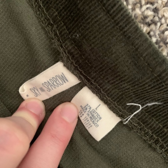 Patrons of Peace Olive Green Button Up Skirt - Picture 4 of 5